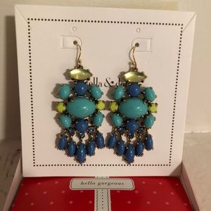 Stella &Dot Aviva Chandelier Earrings!